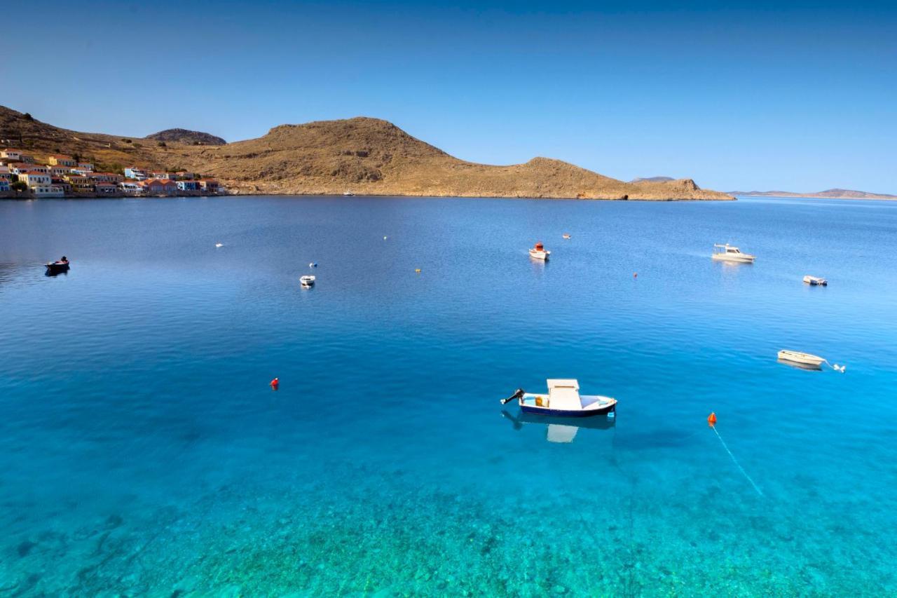 Villa Skiadeni Chalki Town Eksteriør bilde