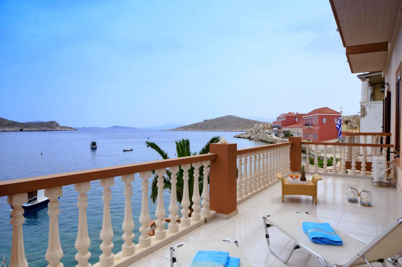 Villa Skiadeni Chalki Town Eksteriør bilde