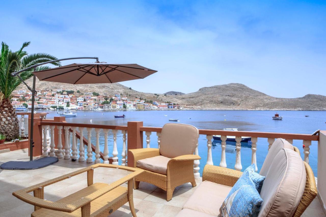 Villa Skiadeni Chalki Town Eksteriør bilde
